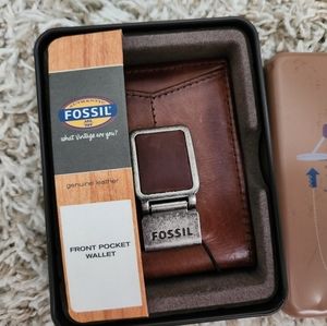 Fossil Vintage Leather Wallet